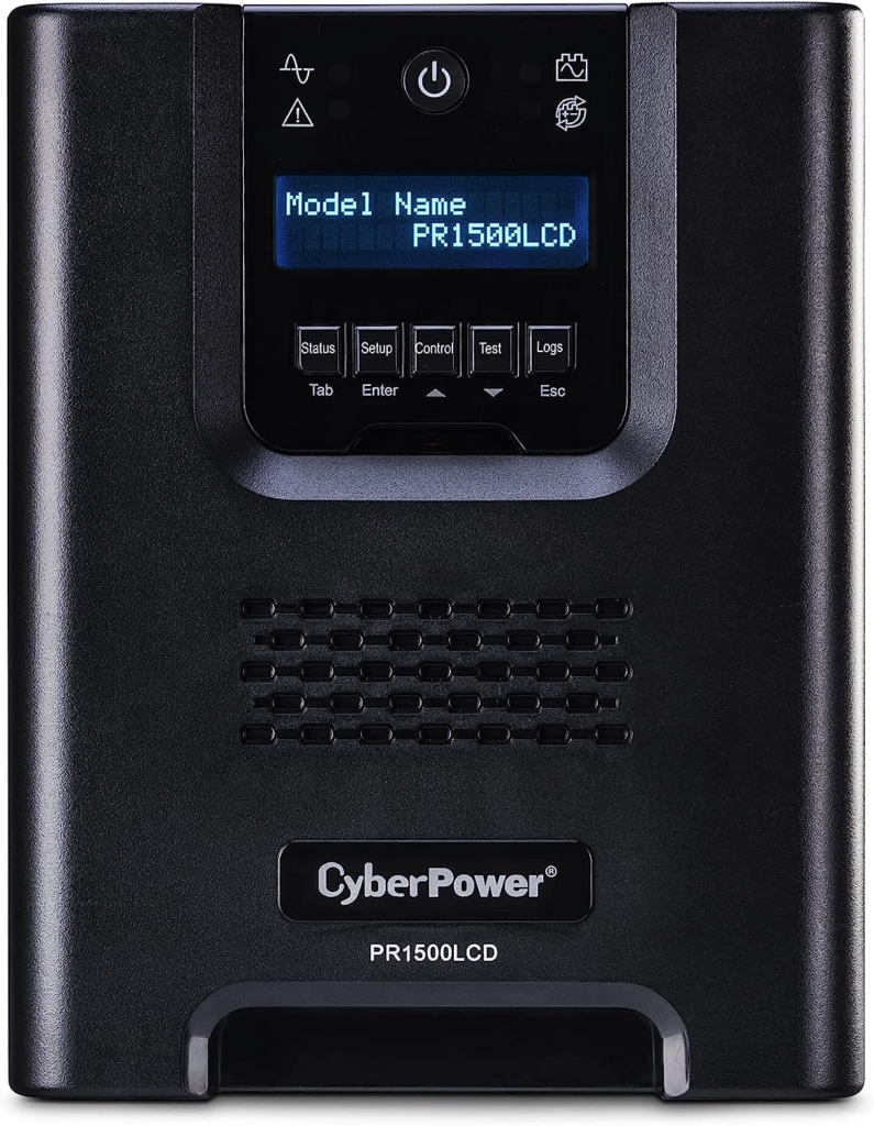 Best Power Supply-CyberPower PR1500LCD Smart App Sinewave UPS System, 1500VA